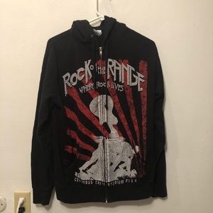 Rock festival hoodie size m
